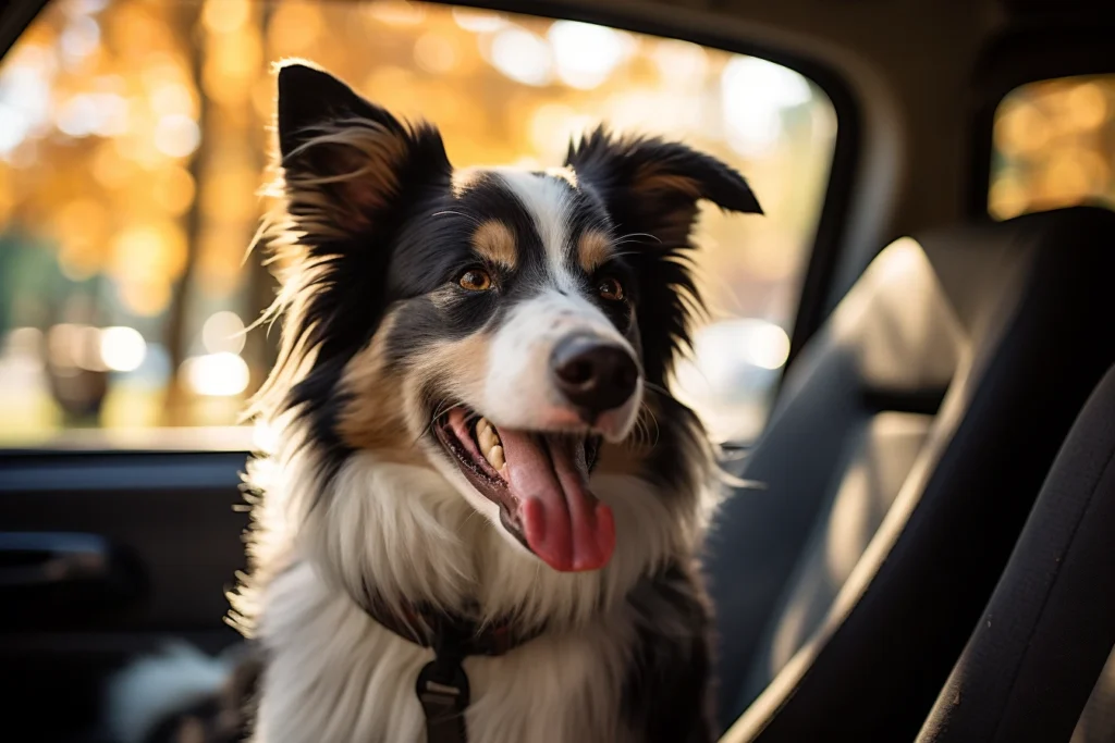 Chevrolet Camaro Dog Safety Belt for Border Collies